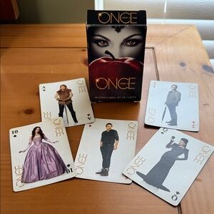 Once Upon A Time Playing Cards